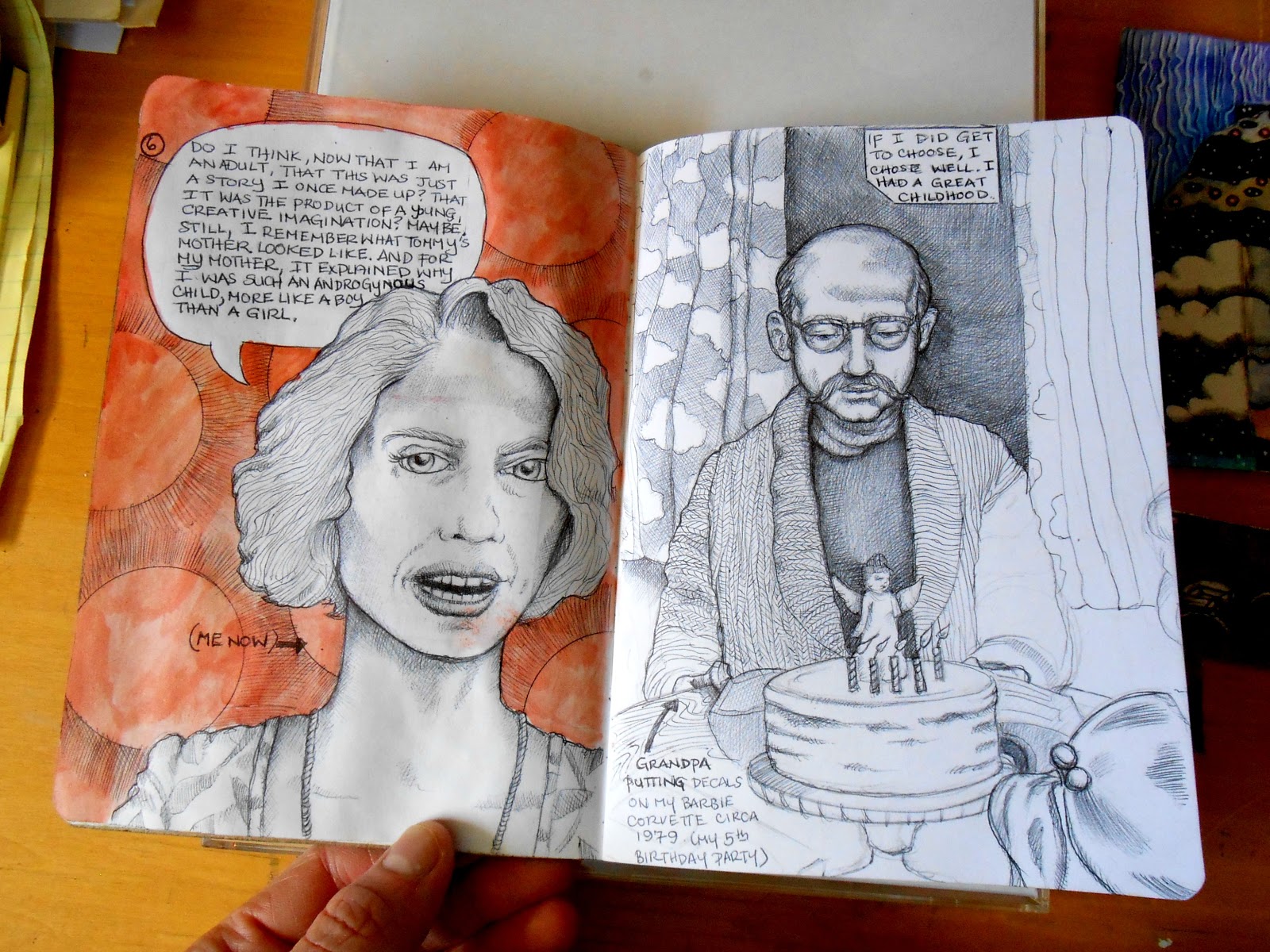 American Soma Brooklyn Art Library Sketchbook Project Pages 4 7