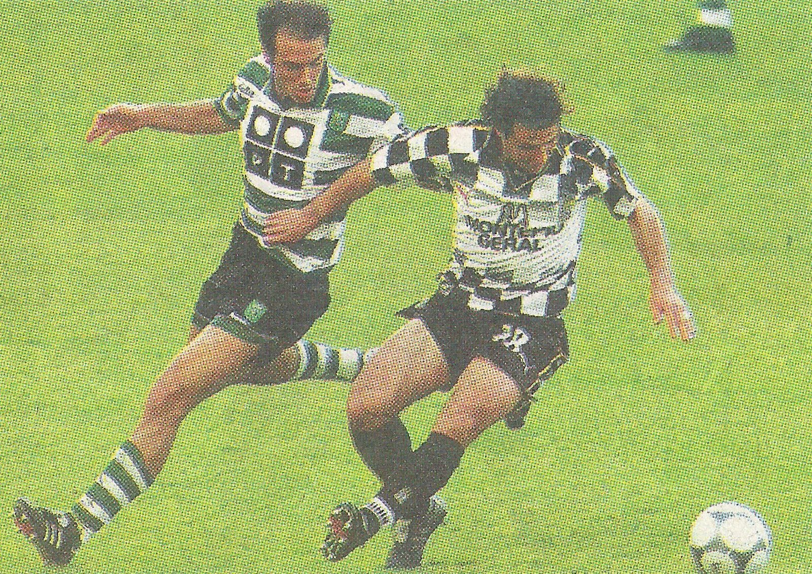 Boavista, preto e branco axadrezado Temporada 2000/2001 BOAVISTA F. C