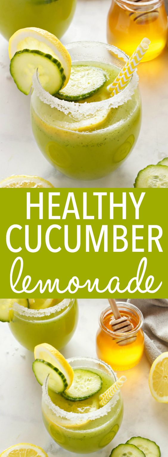 Healthy Cucumber Lemonade Smart Cooking