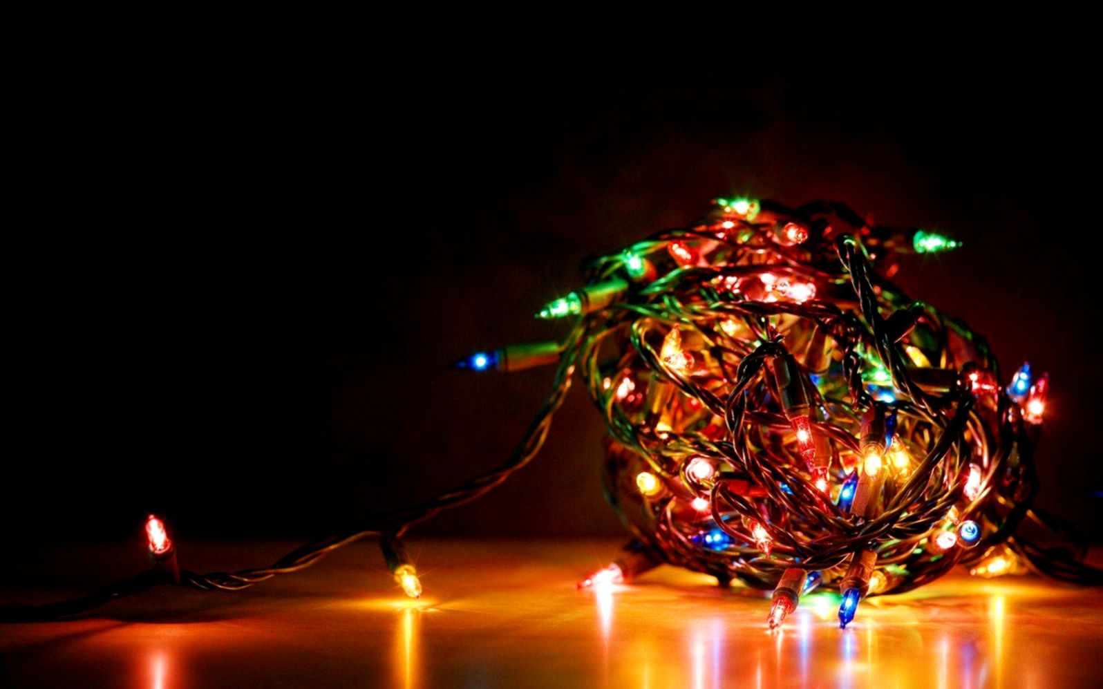 Christmas Lights Desktop Wallpaper
