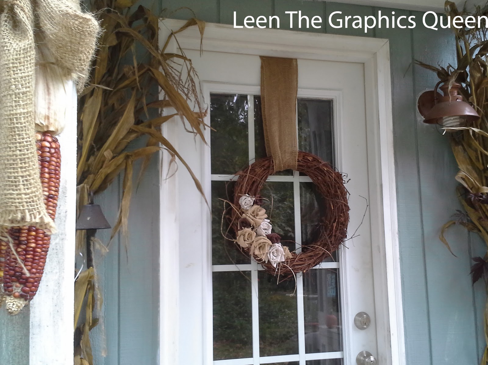 Leen the Graphics Queen: Burlap Rose Tutorial