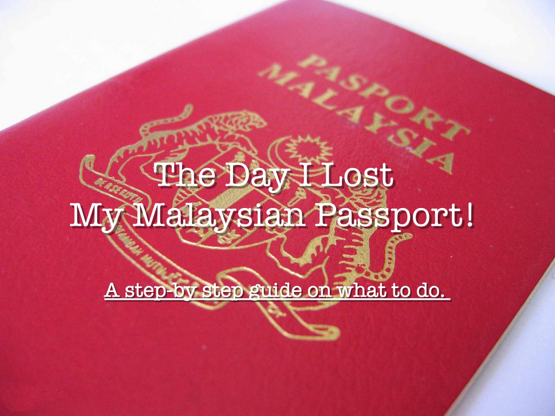 I lost my passport