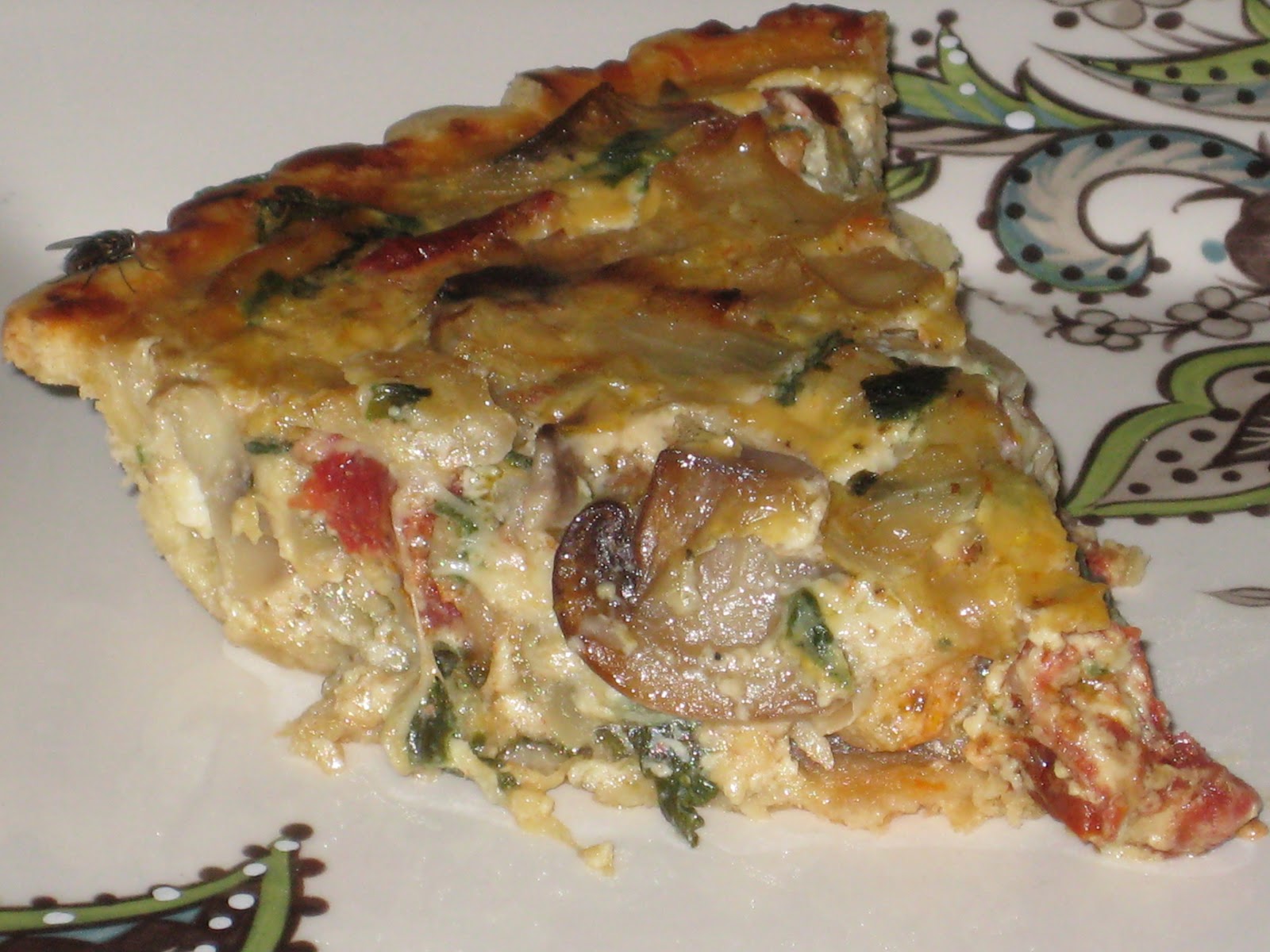 One Happy Vegetarian: Veggie Quiche