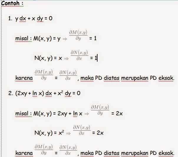 Semua Tentang TERMODINAMIKA Persamaan Diferensial Eksak