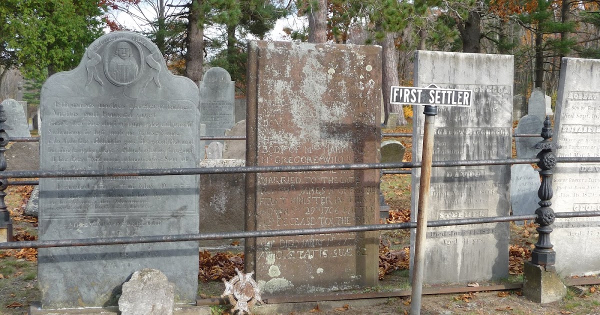 Nutfield Genealogy Renovations of the First Settlers Plot at the