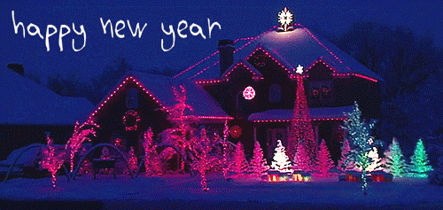 Il mondo di Mary Antony: Happy New Year - gif animated
