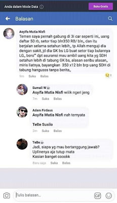 Keluhan nasabah CAR Keluhan nasabah CAR 2