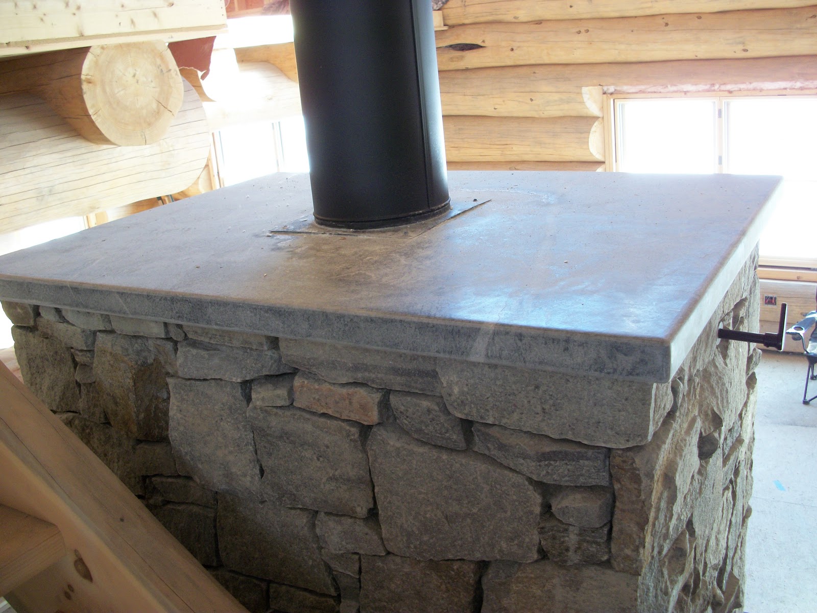 Michael Thronson Masonry Masonry heater pictures Adirondack stone and