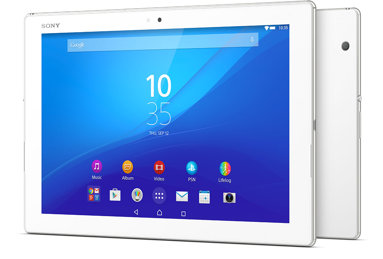 sony xperia Z4 tablet 2