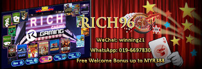 Rich96 Mobile Slot Game Malaysia