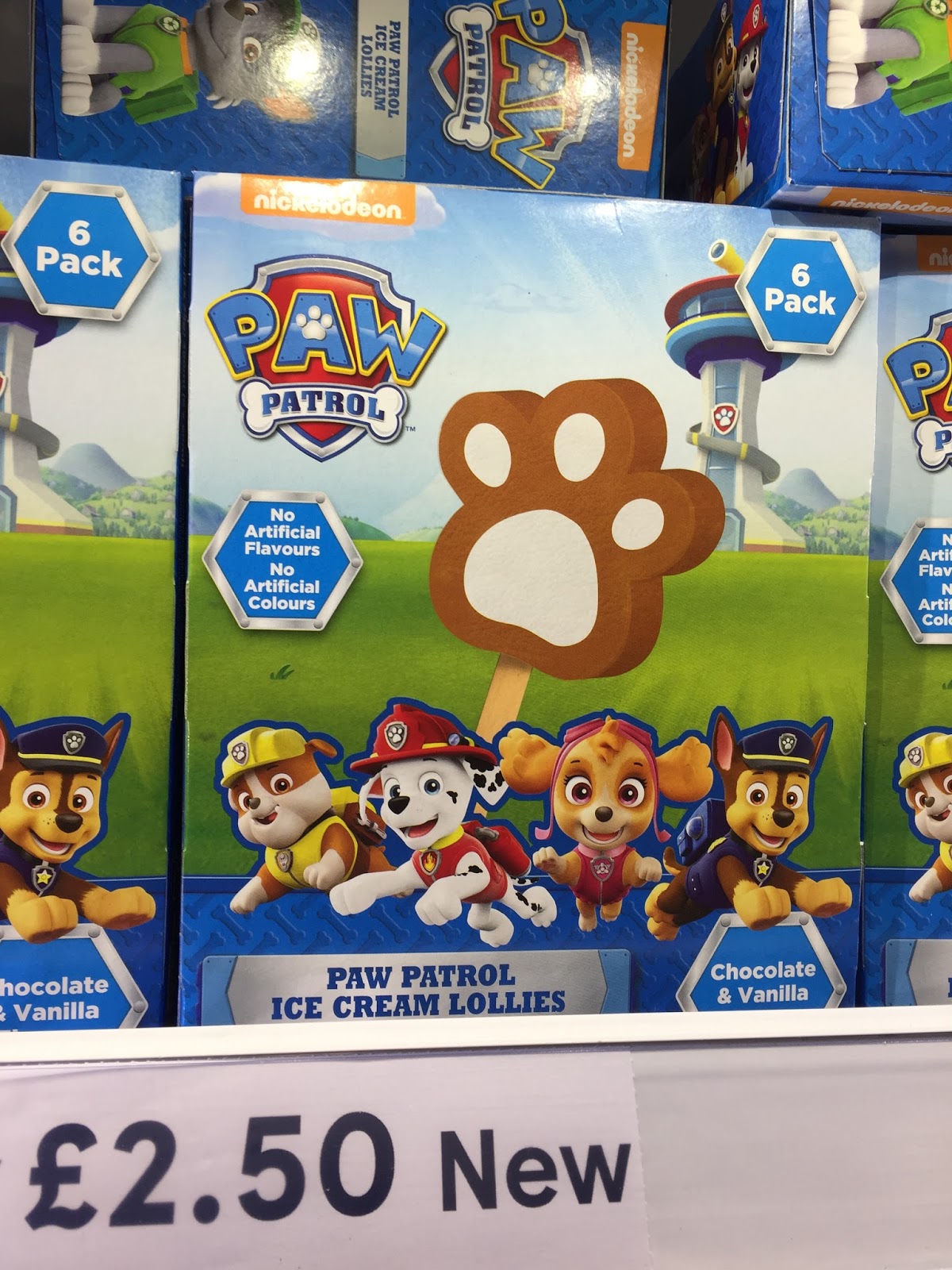 ice cream paw patrol