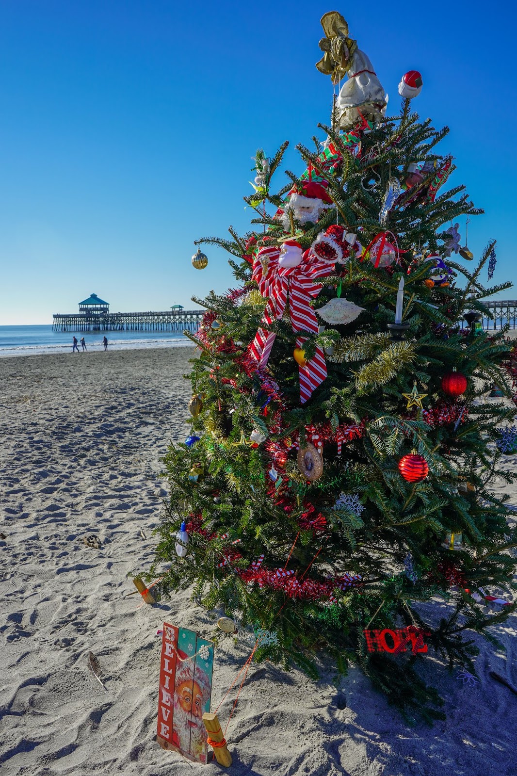 Charleston Daily Photo Merry Christmas from Folly Beach