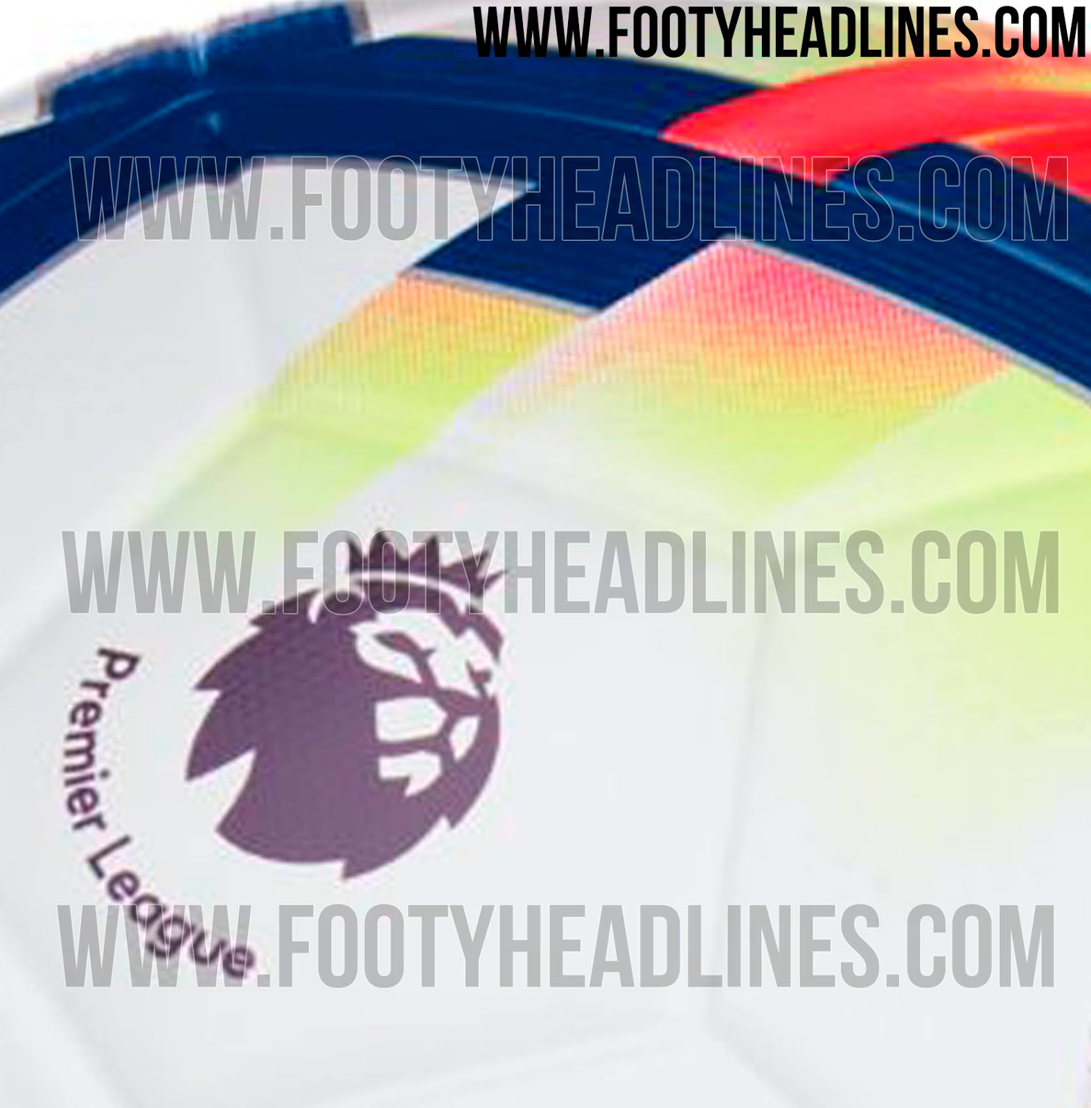 Nike 2017-18 Premier League Ball Leaked - Footy Headlines