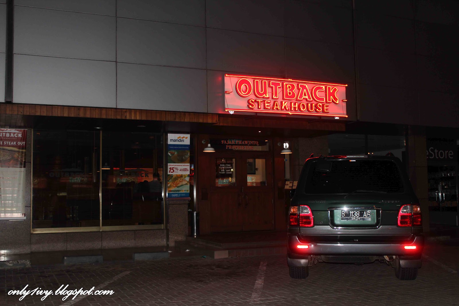 Ivy's Life: Outback Steakhouse: An all time favorite