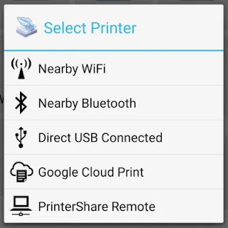 how to take print out from phone