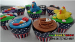 Cupcakes da galinha pintadinha