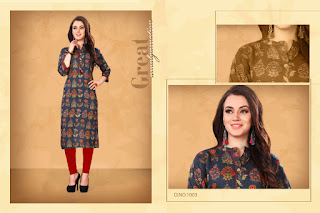 Vasnam Glamour rayon kurti catalog