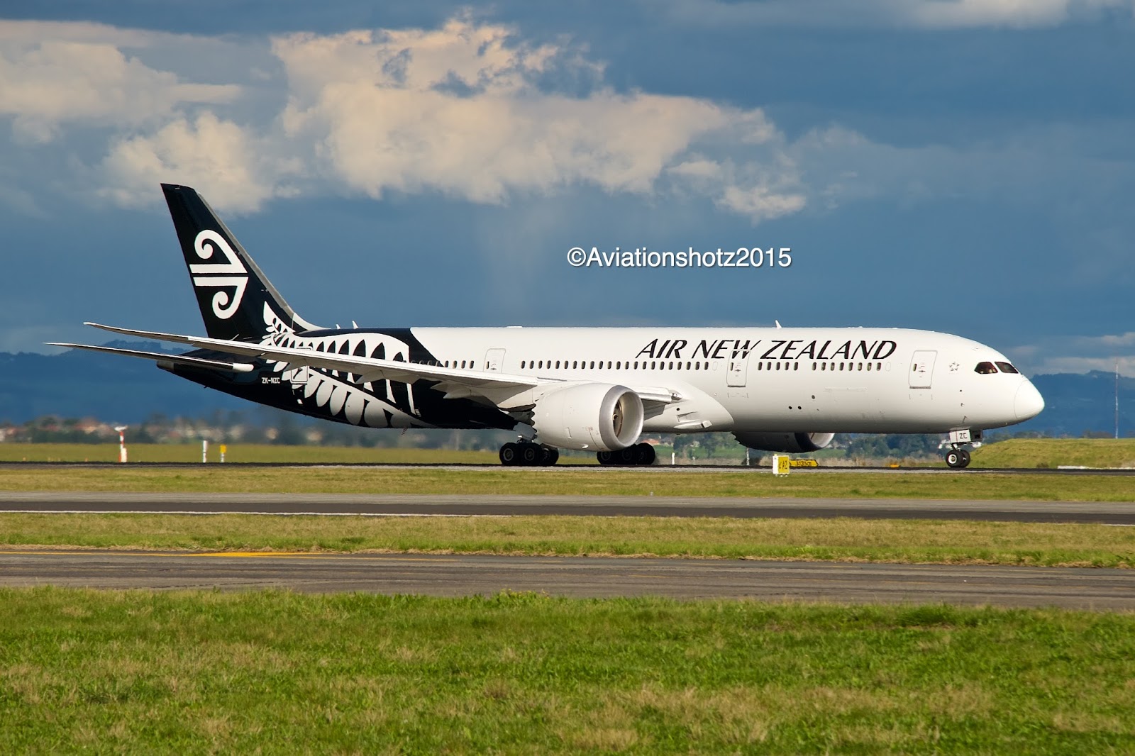 Aviationshotz Air New Zealand's First B7879, Auckland Los Angeles