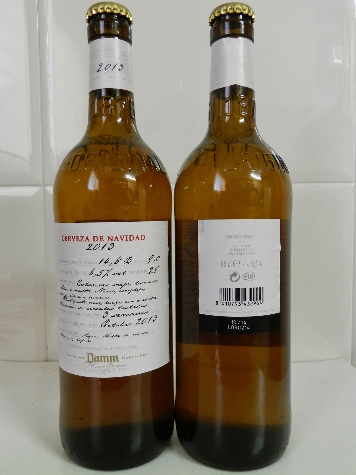 XAPES de CERVESA ESTRELLA DAMM NADAL 2013