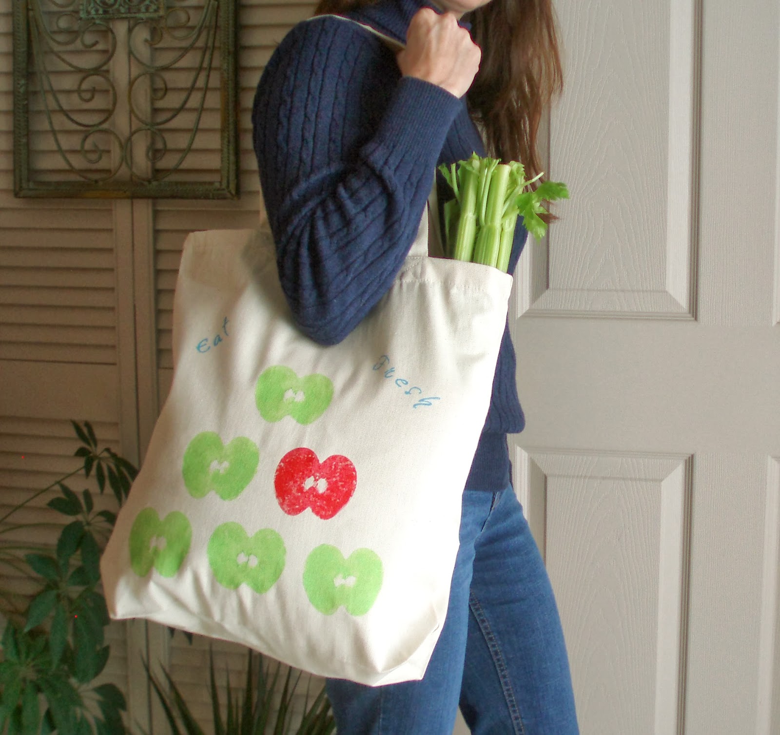 This Mom's Many Hats: Reusable Market Tote