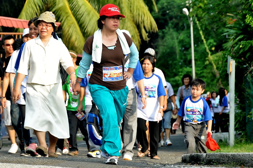Walk for Jesus - Love Malaysia - Diocese of Sandakan