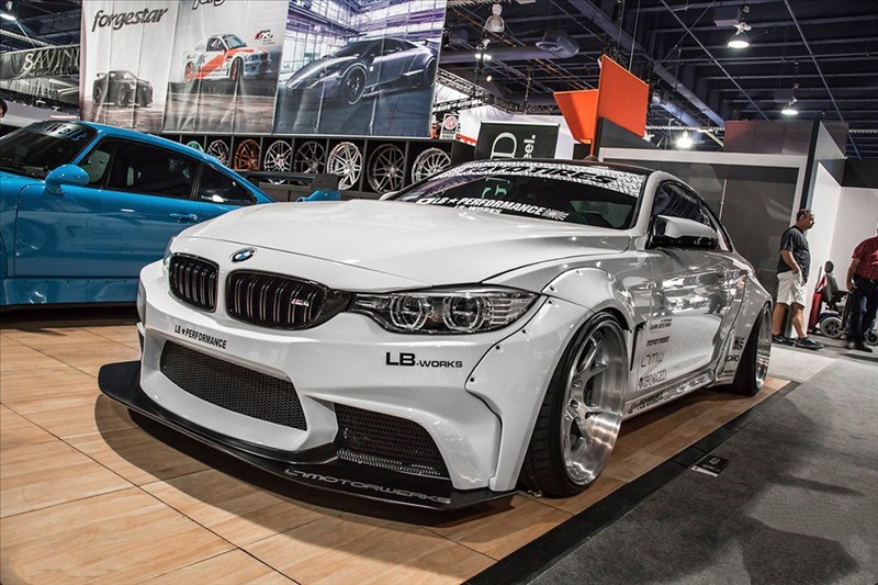 Aerodynamic body kit Liberty Walk LB Performance BMW F82 M4 My