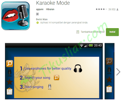 aplikasi karaoke android offline aplikasi android karaoke offline dan online
