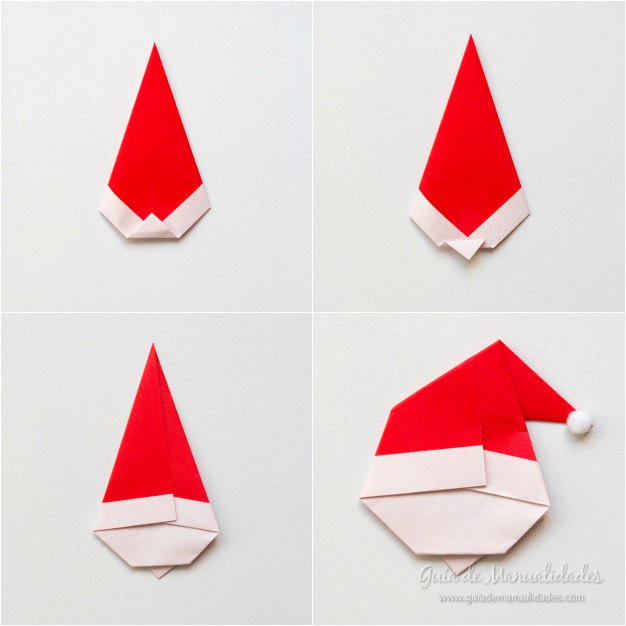 Оригами дед мороз из бумаги. Дед Мороз оригами из бумаги для детей. Оригами дед Мороз. Оригами на новый год.