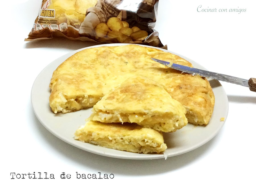 Tortilla de bacalao