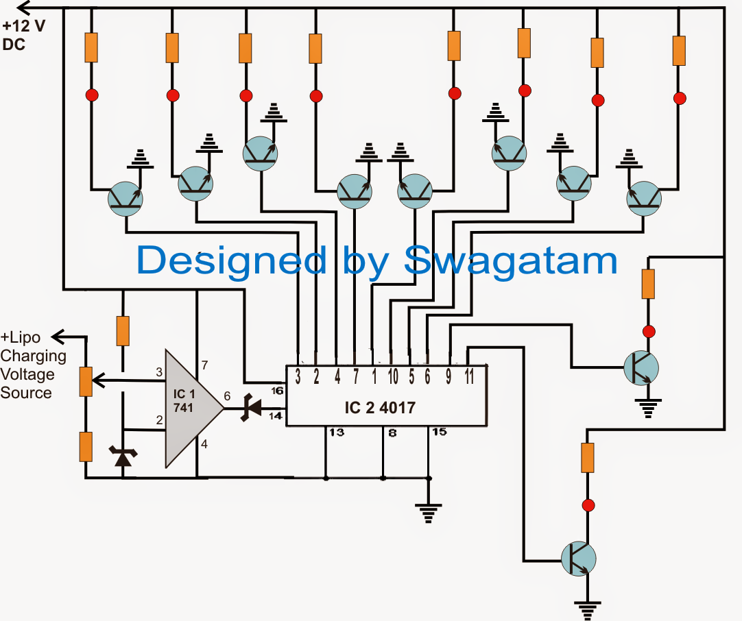 Lipo Battery Balance Charger Circuit