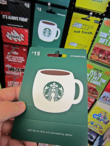 $50 starbucks gift card