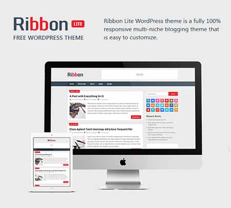 Ribbon WordPress theme