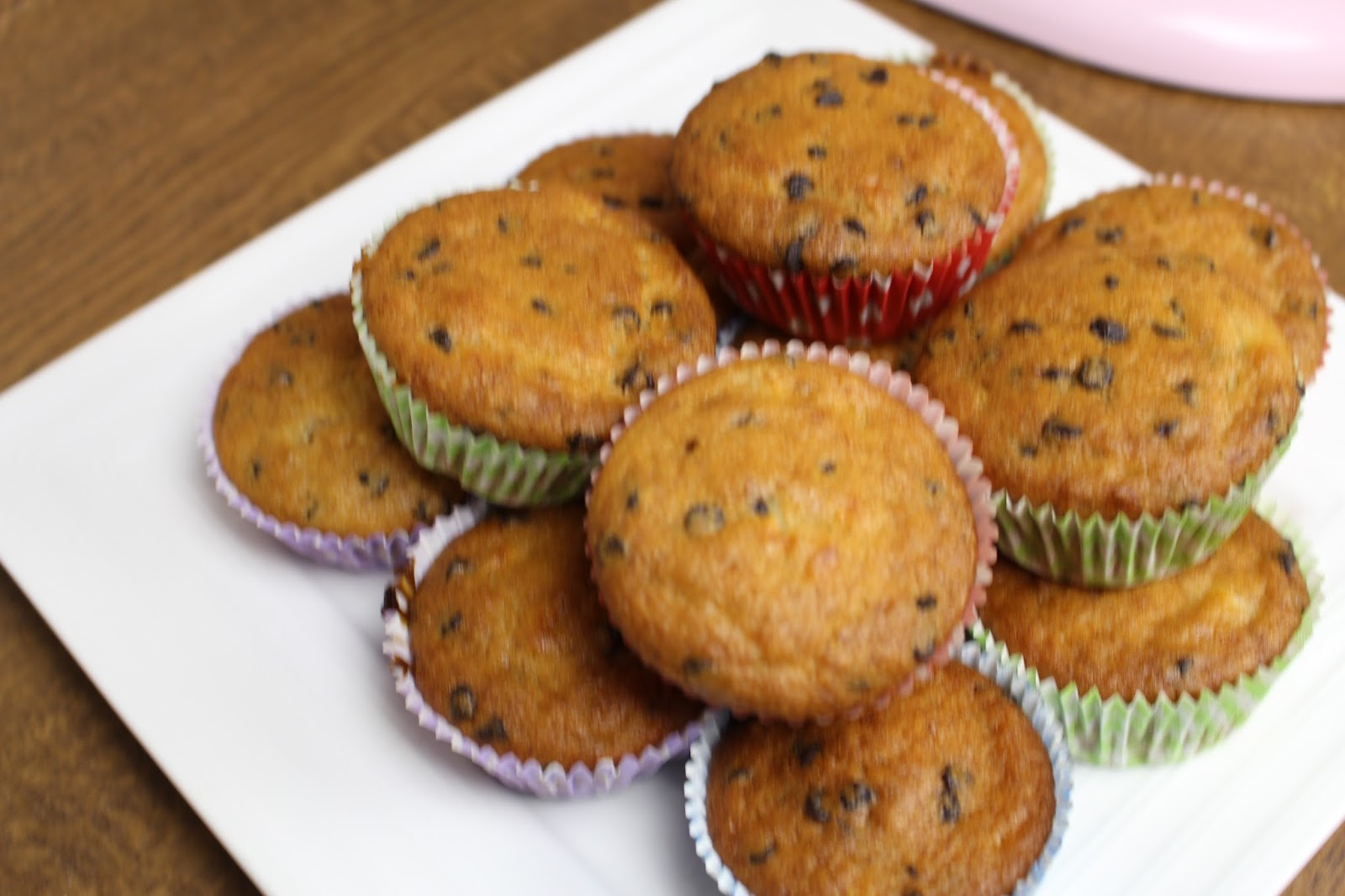 Veganbeginner MUFFINS VEGANOS DE BANANA Y CON CHIPS DE CHOCOLATE