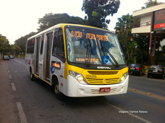 onibus que faz a linha aeroporto asa norte em brasilia