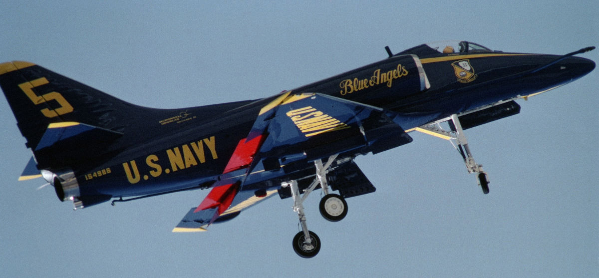 Tailhook Topics Blue Angel Blue and Gold (Draft)