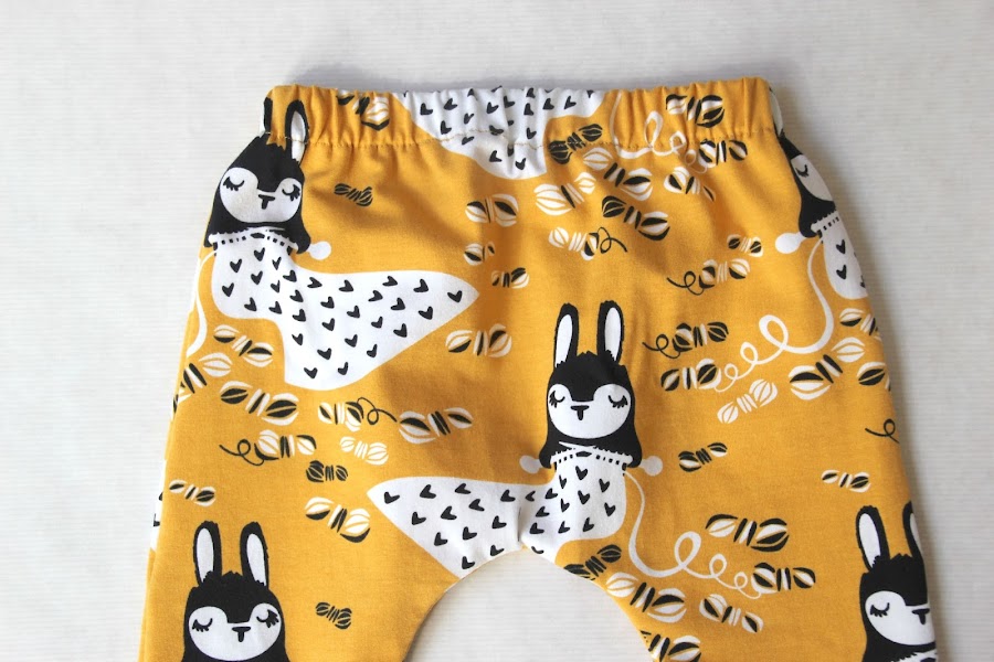 DIY Tutorial y patrones legins de bebé