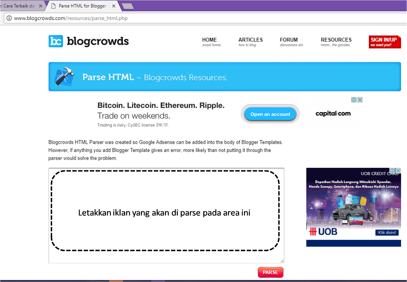 Memilih Tempat Parse Iklan Adsense: Panduan Lengkap untuk Optimasi Pendapatan