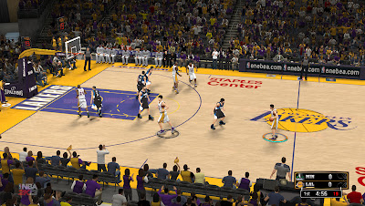 LA Lakers Court (Staples Center) Mod for NBA 2K13 PC XBOX 360 PS3