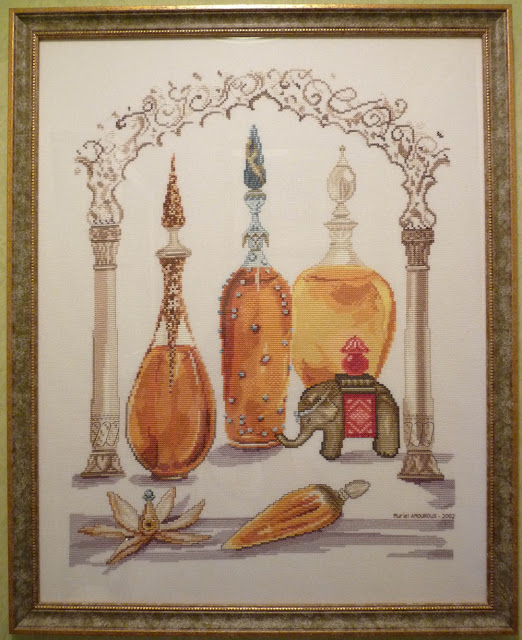 Collection Parfums (Ambrés et Orientaux),DMC,Hélène TRAN,Broderie