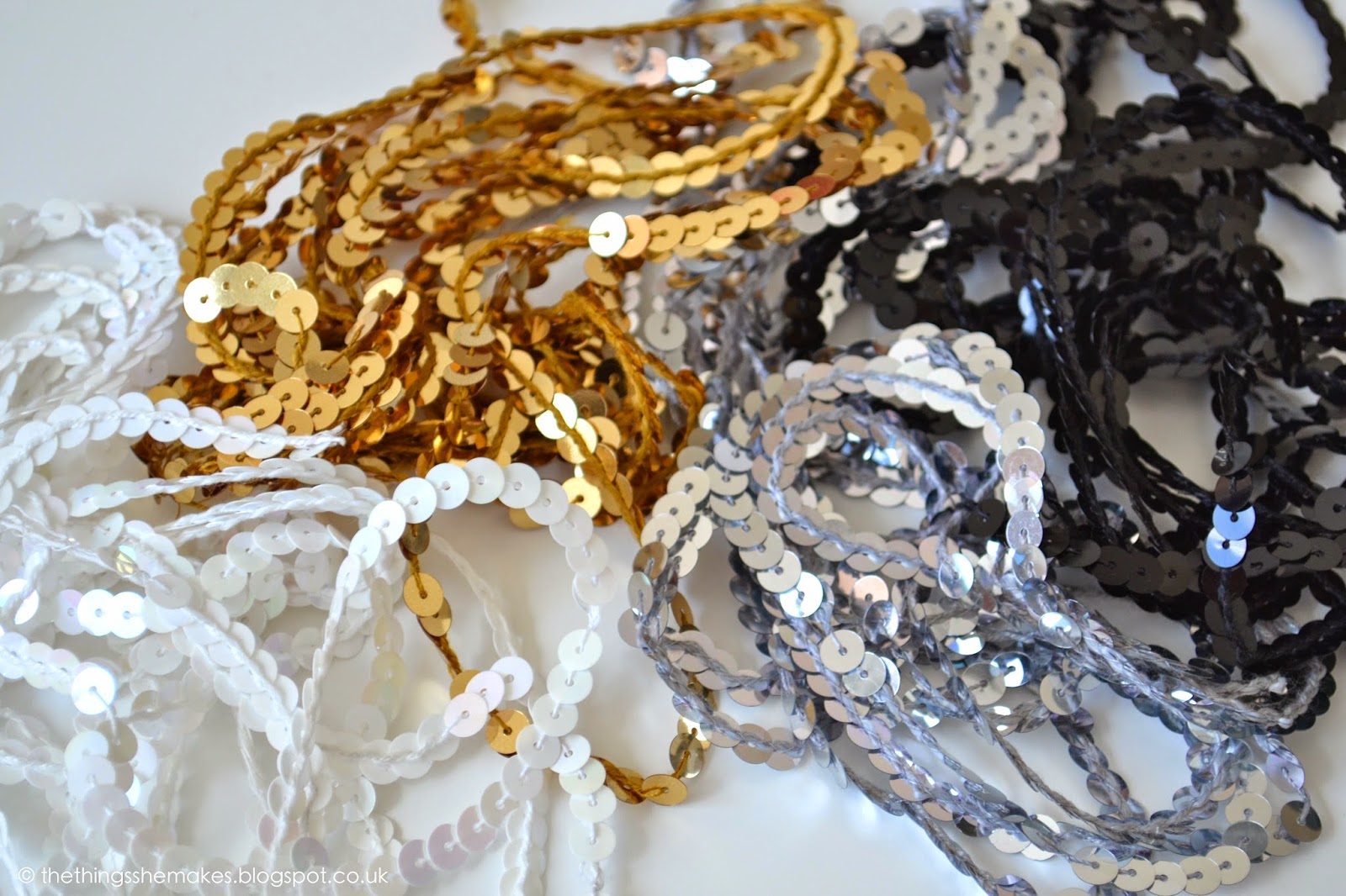 Sequin Party Decoration The Things She Makes