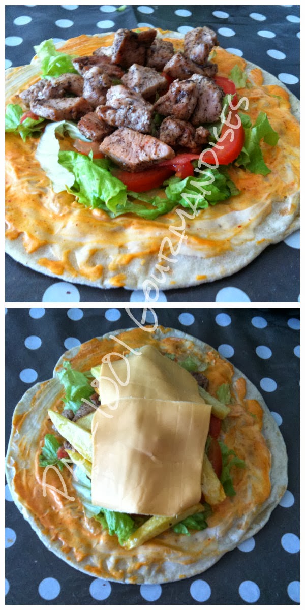 1001 Gourmandises Tacos 100 maison à la sauce gruyère