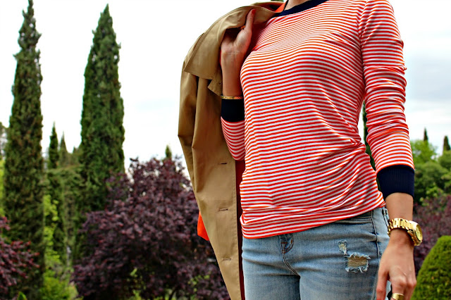 Fitness And Chicness-Orange Stripes-6