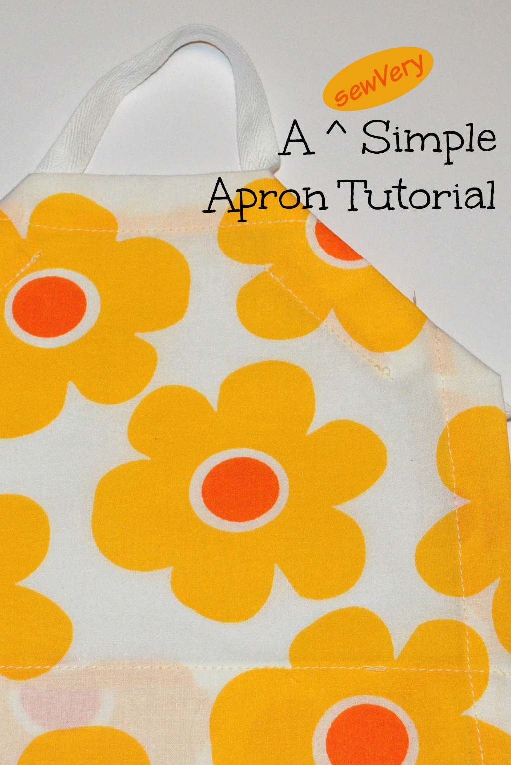 sewVery A sewVery Simple Apron Tutorial