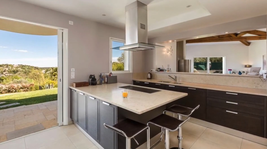 9 Interior Design Photos vs. Valbonne, France Luxury Villa Tour