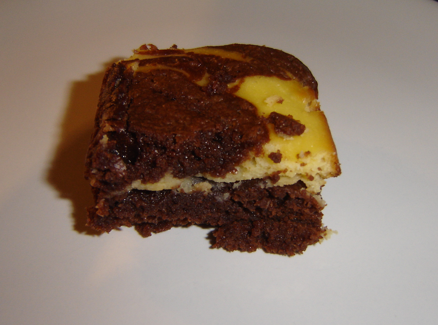 Chocolate Cheesecake (Schokoladen - Käsekuchen) Brownies – The ...