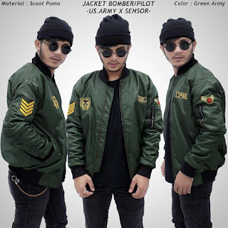 Jaket Bomber Jaket Bomber