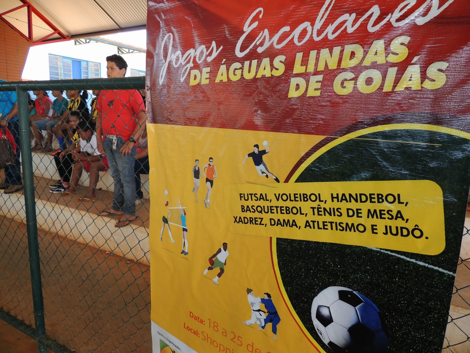 Jogos Escolares 2015 abrem inscrições em Águas Lindas - Águas