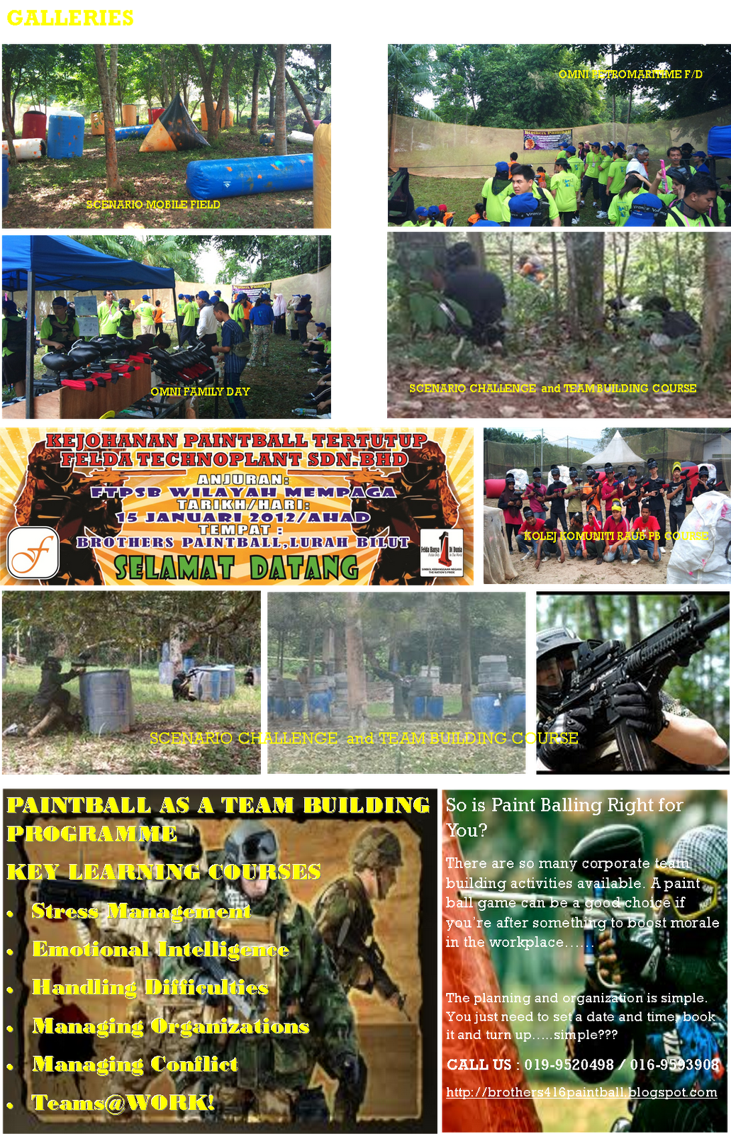 BROTHERS PAINTBALL PAINTBALL , SCENARIO , SPEEDBALL , URBAN , PACKAGE . TEAM BUILDING