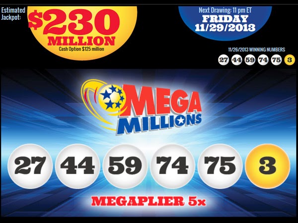 Mega Millions Jackpot Results 11/29/13 | Mega Millions Jackpot Results