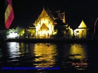 cena crucero por el rio chao phraya bangkok